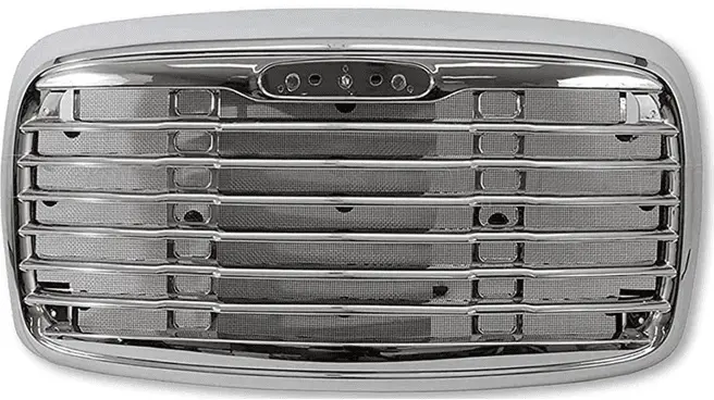 Persiana Freightliner Columbia Cromada Con Atrapa mosca