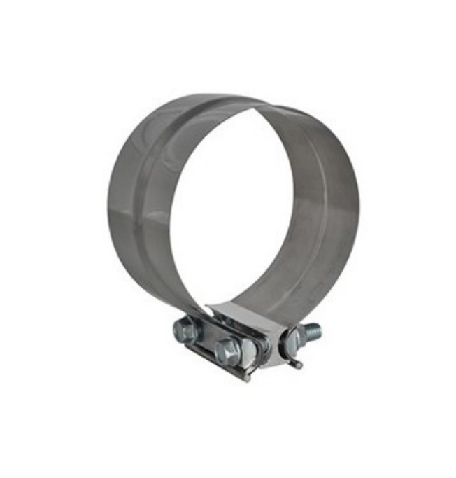 Abrazadera Mofle 3" Acero Inoxidable 