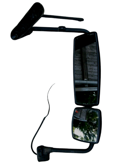 Espejo Completo Negro International Durastar Transtar Derecho