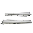 Brazo Porta Aleton 2.5" Entre Tornillos Par Acero Inoxidable