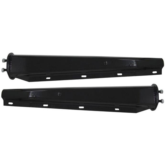 Brazo Porta Aleton 2.5" Entre Tornillos Negro