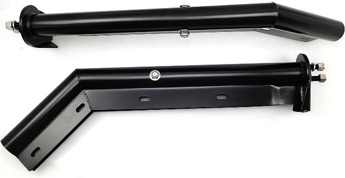Escualizable 1" 1/8 Entre Tornillos Par Negro 45 Grados 