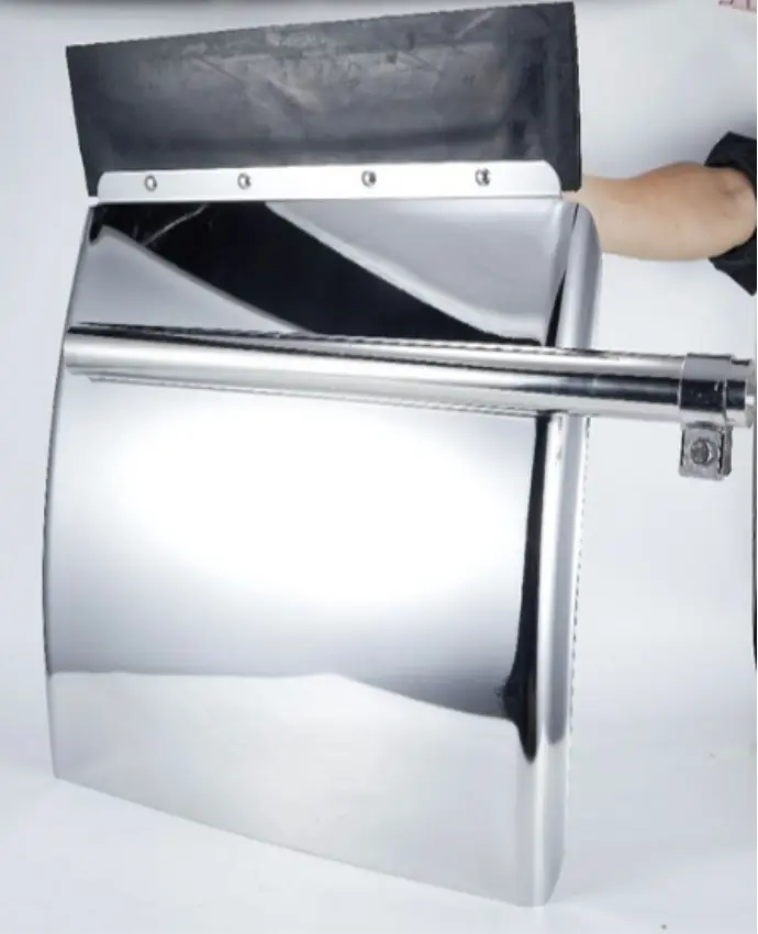 Guardapolvo 24X29 Acero Inoxidable Par 