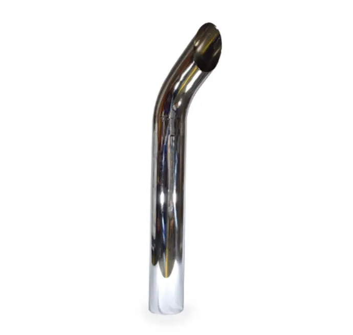 Punta De Mofle Cacho De Toro 5" X 43" Cromada