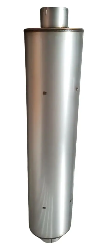 Silenciador De Exhosto 5" X 5"X10" Tipo 100582 Doble 