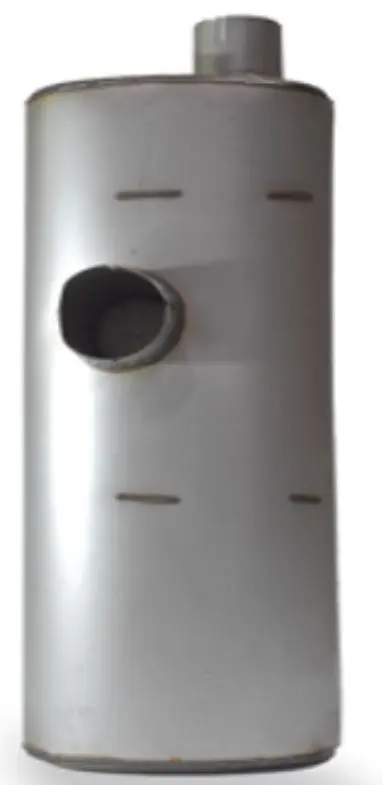Silenciador Ovalado 3,5 Arriba X 4 Lateral X12X7,5X32 