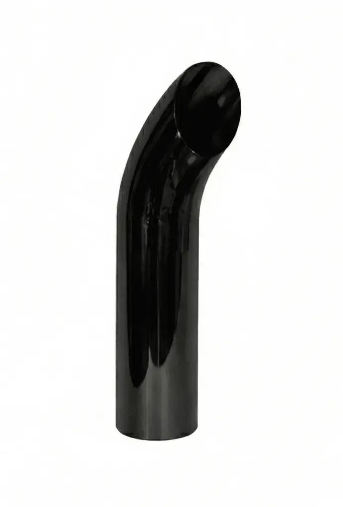 Punta De Mofle Curva 5" X 15" SIN PROCESAR