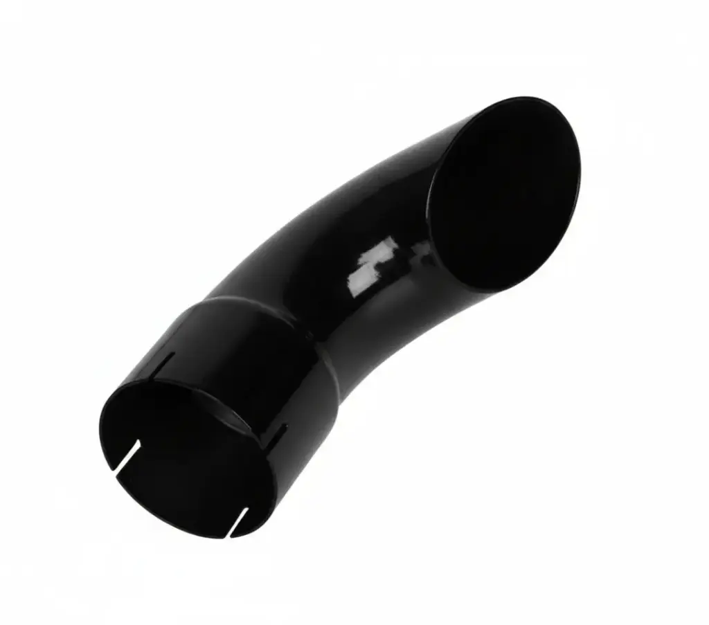 Punta De Mofle Curva 4" X 24" Con Ampliacion Para Unir SIN PROCESAR