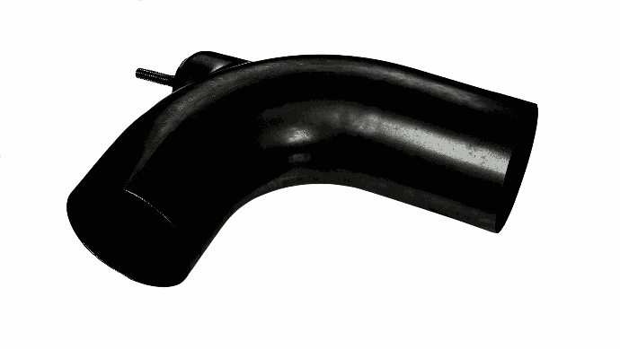 Codo Freightliner 5"  Con Tornillo SIN PROCESAR