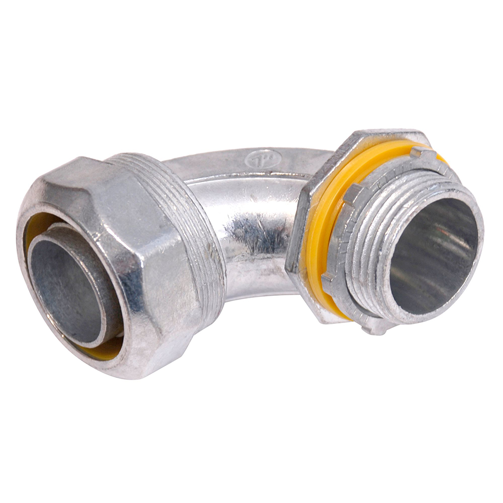 Conector Curvo Zinc liquid tight 1-1/2"