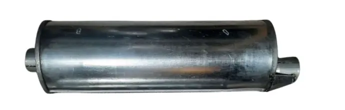 Silenciador Redondo 6 X 16 Largo, Galvanizado Universal