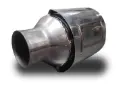 Catalizador 4.5" Redondo in/out 2.5" Euro3