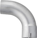 Codo Importado 5" Aluminizado Corto
