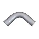 Codo Importado 5" Aluminizado Largo