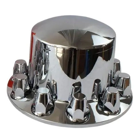 Tapa Bocin Trasera Punta Redonda ABS con Tapa Tuercas