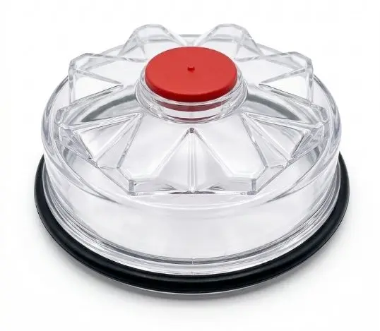 Tapa Grasera Trailer Transparente Roscada