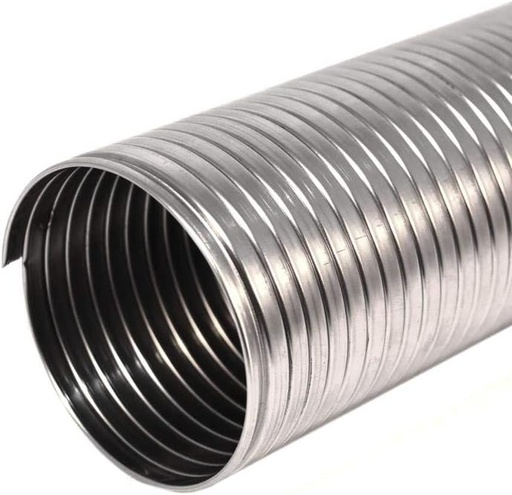 [HM-LTFX400A] Flexible 4" Acero Inoxidable X 3 Metros 