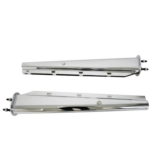 [HM-646S-SL] Escualizable 2.5" Entre Tornillos Par Acero Inoxidable 