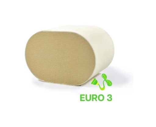 [120x80x80Euro3] Ceramica catalizador ovalada120x80x80 Euro3 