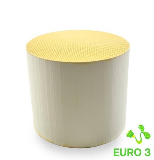 [93x80Euro3] Cerámica catalizador redonda 93x80 Euro3