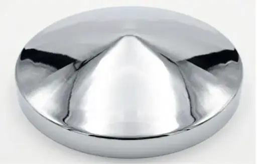 [HM-310-2] Tapa Eje Trasera Punta Diamante Cromada Diametro Interno 8" purchase