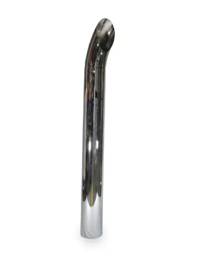 [HM-PE548] Punta De Mofle Curva 5" X 48" Cromada