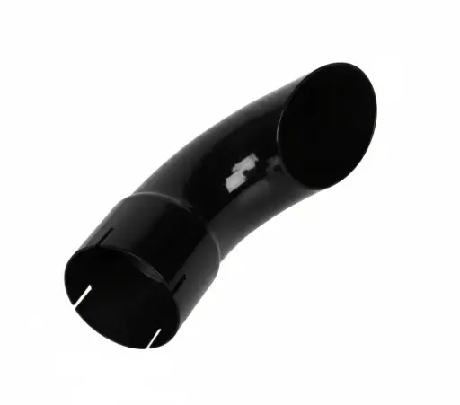[SP-PE424BW] Punta De Mofle Curva 4" X 24" Con Ampliacion Para Unir SIN PROCESAR