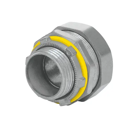 [LTS-075] Conector Recto Zinc liquid tight 3/4"