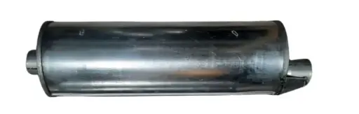 [6016G] Silenciador Redondo 6 X 16 Largo, Galvanizado Universal