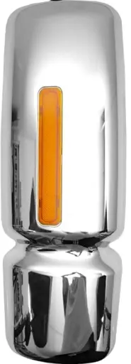 [HM-IN0460L-3C] Cubierta Espejo Workstar Izquierda Cromada, Con direccional led