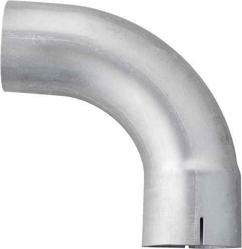 [HM-EA4-A] Codo Importado 4" Aluminizado Corto