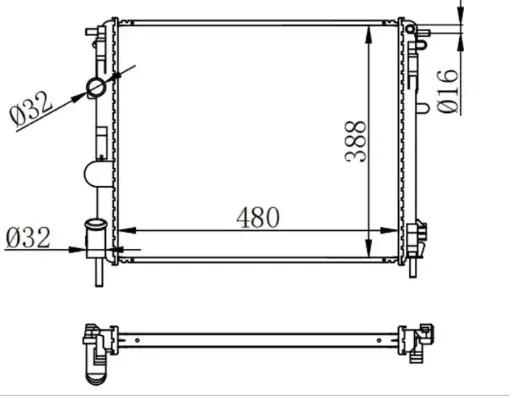 [HM-85002] Renault Clio Ii Citius Logan Sandero A/A Mecanico 
