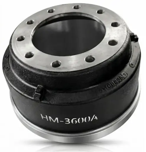 [HM-3600A] Tambor de Freno Trailer 10 pernos
